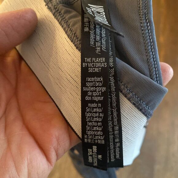 The Player Victoria's Secret Racerback Sports Bra Medium Wireless Victoria Sport - Picture 3 of 4